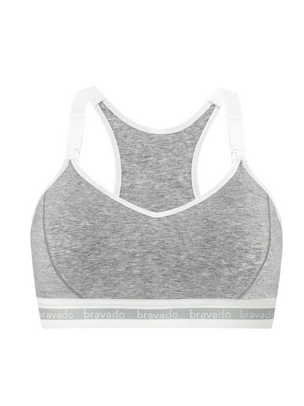 Bravado Original Pumping and Nursing Bra Organic Cotton Tencel Size Large